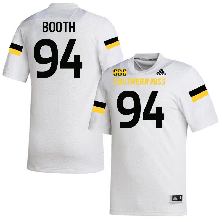 Southern Miss Golden Eagles #94 Kristin Booth Jersey Football Uniforms-White